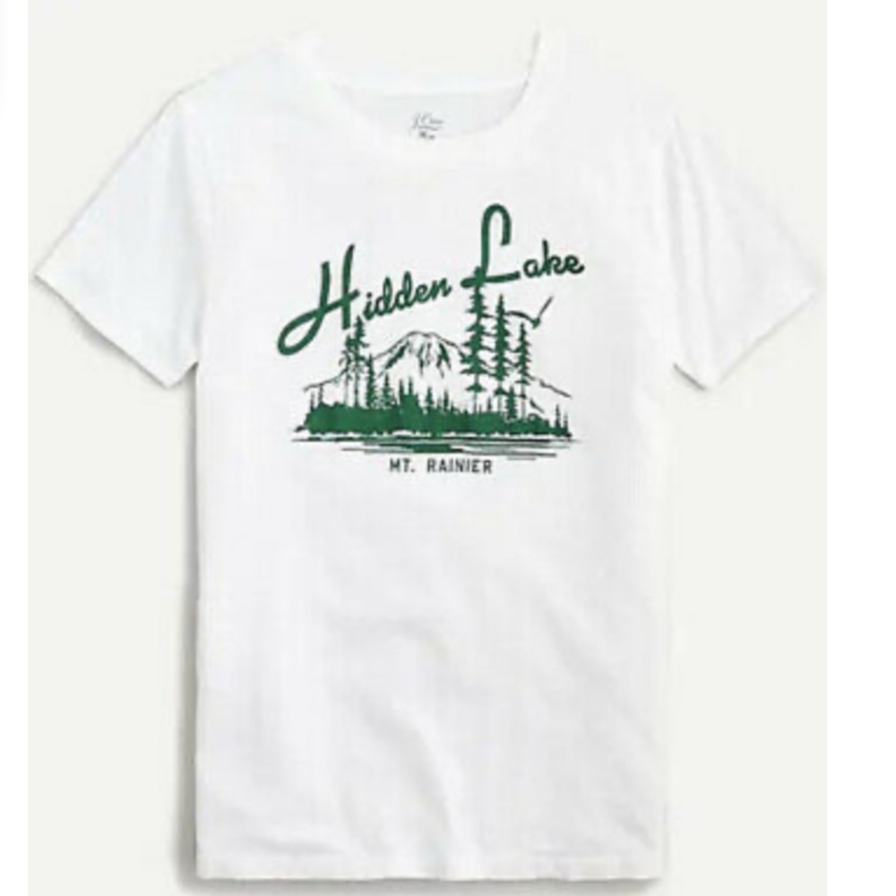 J. Crew Hidden Lake Tshirt, S